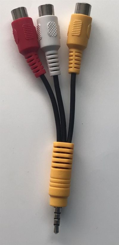 CABLE RCA HEMBRA A  AUXILIAR 3.5 M. ORIGINAL  LG.  DE AV PARA APARATOS  LG.  “NUEVO“ / NUMERO DE PARTE EAD61273134 / MODELOS 32LE5300 / 32LE5300UC / 32LE5400 / 32LE5400UC / MAS MODELOSS EN DESCRIPCION - Imagen 2